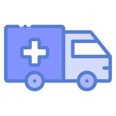 ambulance car icon