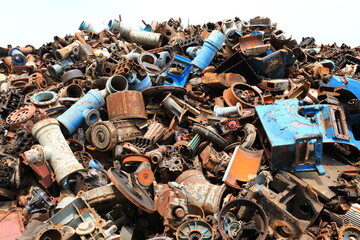 Cast iron scrap, these materials are often sourced from used rails, cast iron components, and other...