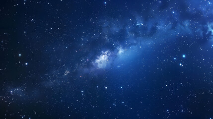 Fototapeta premium Starry night sky as a background Dark interstellar space : Generative AI