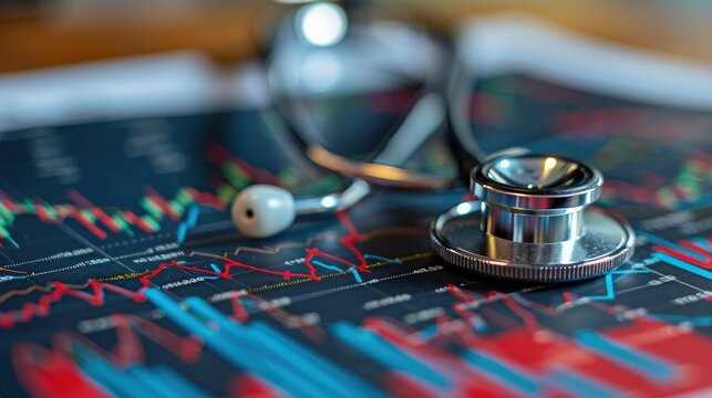 health graph deteriorating in a healthcare setting