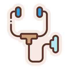 stethoscope sticker