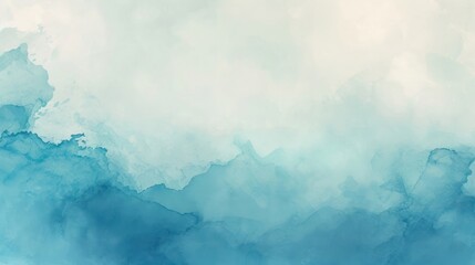 Abstract pastel watercolor textured gradient background. Soft colors artwork for wallpaper. - obrazy, fototapety, plakaty