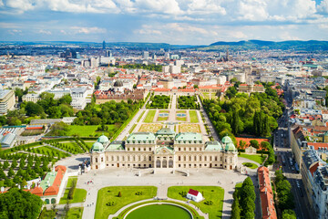 Belvedere Palace in Vienna