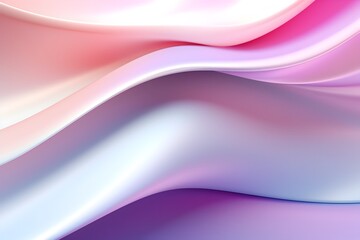 Pastel Harmonious Fluid Waves - Captivating Abstract Background for Calming Ambience