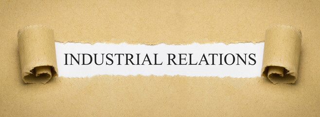 Industrial Relations - obrazy, fototapety, plakaty