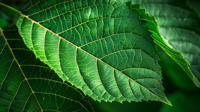 lush green leaf texture background nature photography