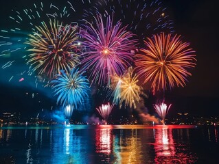 Victoria Day fireworks in Canada