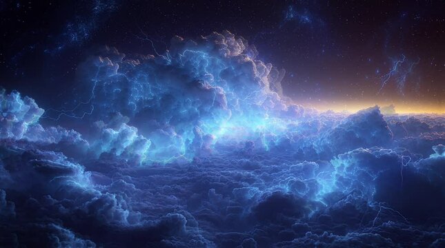 Beautiful outer space sky background