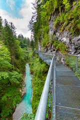Hike through the Leutasch Spirit Gorge (Bavaria, Germany)