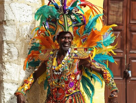 Jamaica Carnival vibrant costumes Kingston