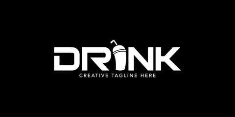 Drink Artistry Designing Word Centric Text Logos for Your Food Venture