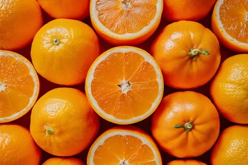 presentation of oranges fruit captured in foodgraphy photography