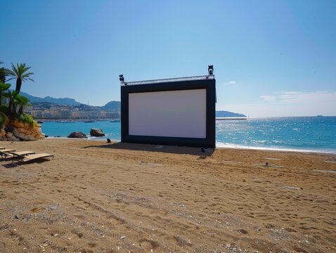 Cannes Film Festival beach screenings