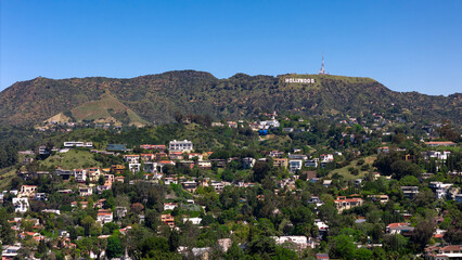 Hollywood Sign in Los Angeles, CA