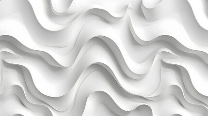 Minimalist 3D Wave Design: Dynamic Shadows for Modern Wall Panels
