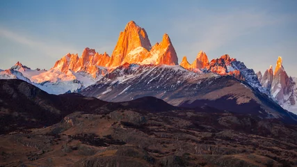 Fotobehang Cerro Chaltén Fitz Roy mountain, Patagonia