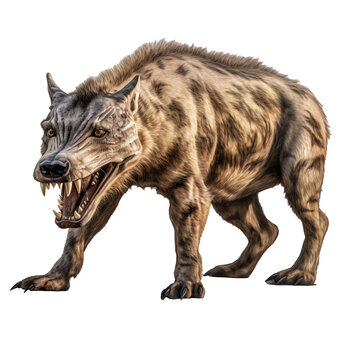 andrewsarchus isolated on white