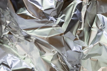 Fondo o textura de papel de aluminio