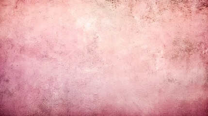 A pink wall with a lot of cracks and peeling paint.