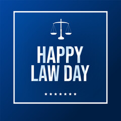 Happy Lawyer's Day vector illustration