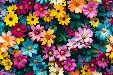 Fototapeta na wymiar flowers used as background