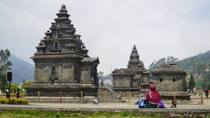 arjuna temple in dieng tample complex