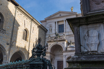 Obraz premium Basilica di Santa Maria Maggiore Bergamo Alta