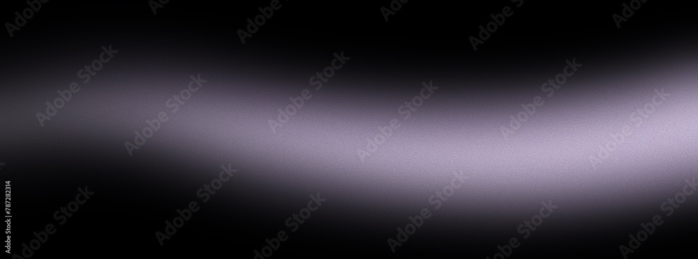 Poster Grey violet wave light, texture with noise and blur effects. Colorful digital soft noise effect on black background.