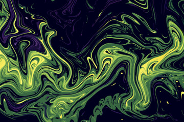 green liquid background