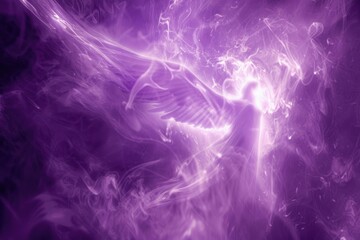 Fototapeta na wymiar The Alchemy of Transformation: The Violet Flame of Saint Germain - Reiki, Angels, Aura, and Chakra Healing