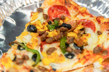 Slice of the pizza