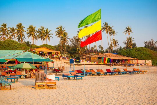 Beach in Goa, India