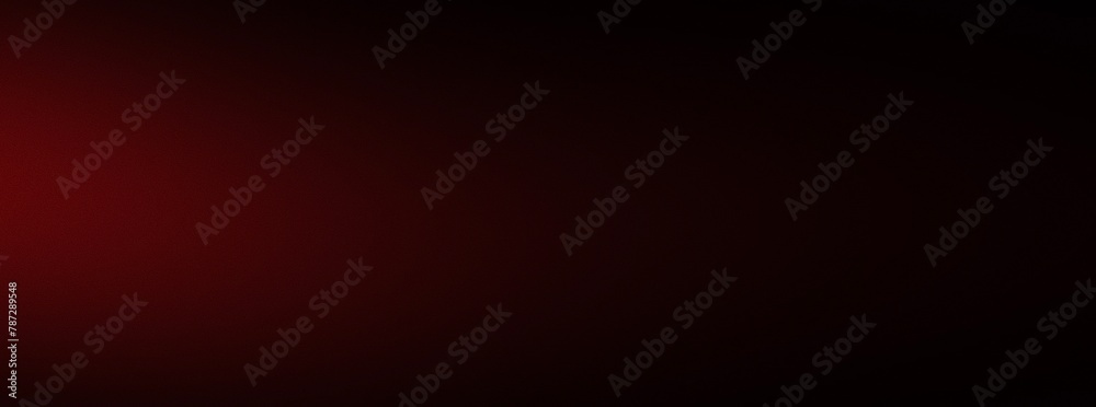 Poster abstract black red spot light, texture with noise and blur effects. colorful digital soft noise effe
