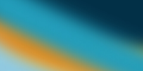 Blue, orange and yellow  Gradient with mat texture, natural gradient, with light's and shadows	