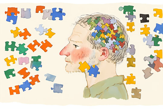 puzzled memory of an old man