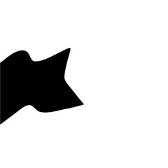 Flag Fluttering Illustration