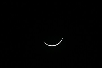 Obraz na płótnie Canvas Eclipse 8 of April 2024 - Vermont US