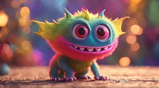 Discover the Adorable Universe of Tiny Monsters Through Stunning 3D Renders