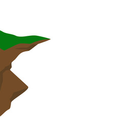 Ravine Vektor Illustration 