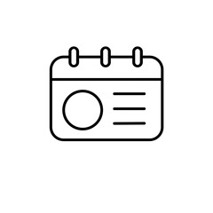 Calender Icon Element 