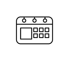 Calender Icon Element 