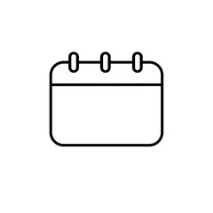 Calender Icon Element 