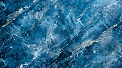 Texture of a blue marble surface