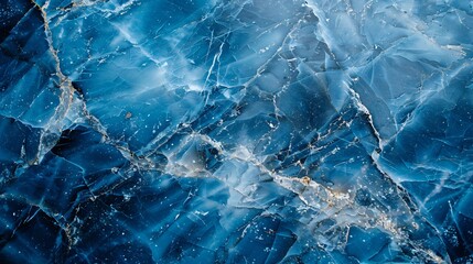 The texture of a blue marble surface