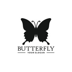 Butterfly logo vector