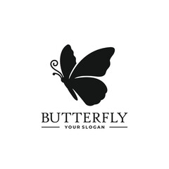 Butterfly logo vector