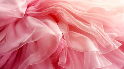 Closeup of ballet tutu in pink shades - 787305150