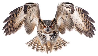 PNG Eagle owl animal flying bird