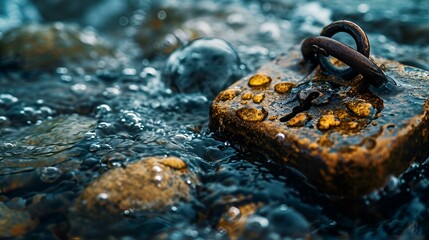 Luxurious old French style necklace, gold and diamonds