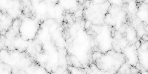 Obraz premium White and black Stone ceramic art wall interiors backdrop design. Close up white marble from table, Marble granite white background texture.